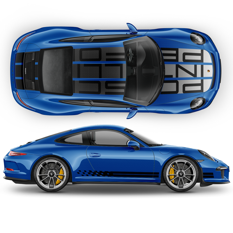 Endurance Racing Edition design decals set for Porsche Carrera 911
