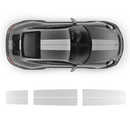 Exclusive Series Faded Double Stripes Over The Top for Carrera black