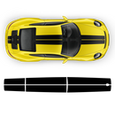 Exclusive Series Double Stripes Over The Top for Carrera black