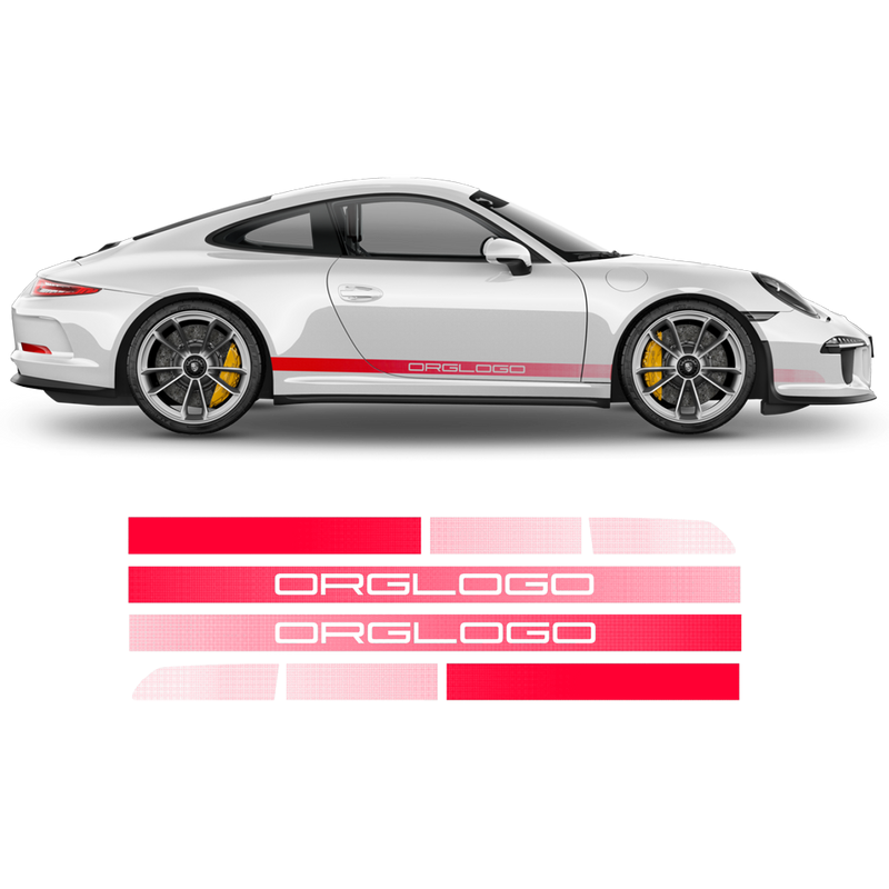 FADED Racing Decals set for Carrera black