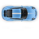 FADED Racing Decals set for Carrera black