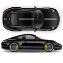 Martini Thin Racing stripes set, Carrera (1999 - 2021) Martini Grayscale