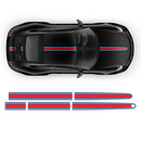 Martini Thin Racing stripes set, Carrera (1999 - 2021) Martini Regular