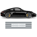 Racing side stripes in two colors for Carrera