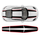 Contoured R Stripes Over The Top, Cayman / Boxster 2005 - 2020