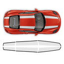 Contoured R Stripes Over The Top, Cayman / Boxster 2005 - 2020