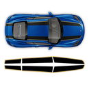Contoured R Stripes Over The Top, Cayman / Boxster 2005 - 2020