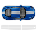 Exclusive Series Double Stripes Over The Top for Cayman / Boxster black