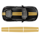 Exclusive Series Double Stripes Over The Top for Cayman / Boxster black