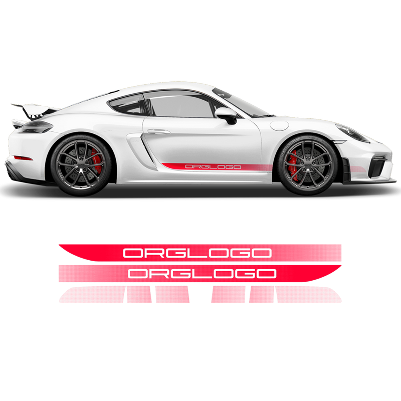 FADED Racing Decals set for Cayman / Boxster 2005 - 2019