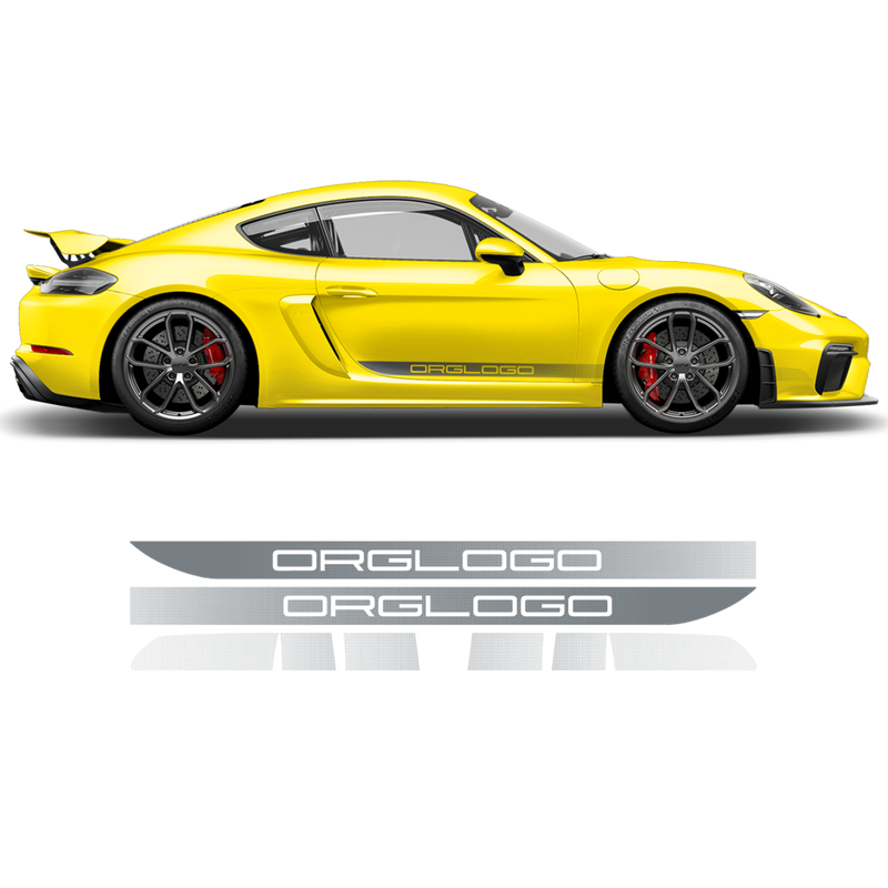 FADED Racing Decals set for Cayman / Boxster 2005 - 2019