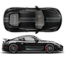 Porsche Design Edition 1 Racing stripes set, Cayman / Boxster 2005 - 2020