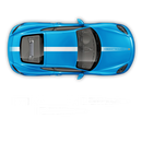 FADED Racing Decals set for Cayman / Boxster 2005 - 2019