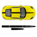 Contoured Racing Decals set in one color, for Cayman / Boxster 2005 - 2020