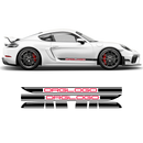 Rocker side stripes in two colors, Cayman / Boxster 2005 - 2020