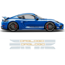 Rocker side stripes in two colors, Cayman / Boxster 2005 - 2020