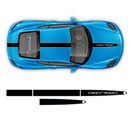 Racing Decals set in two colors for Cayman / Boxster 2005 - 2020