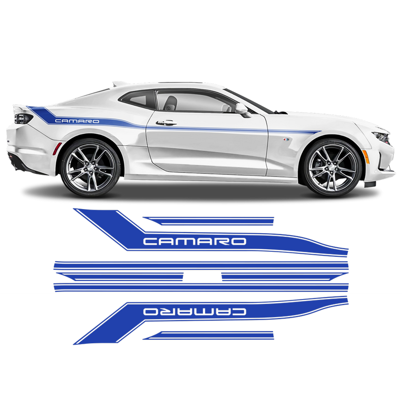 Side Graphics, for Chevrolet Camaro 2016 - 2019