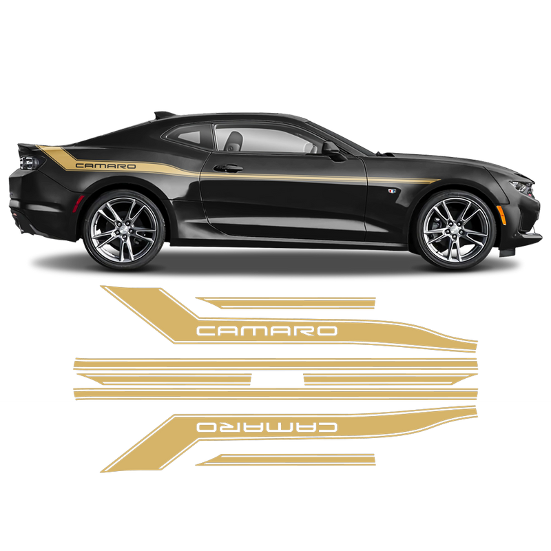 Side Graphics, for Chevrolet Camaro 2016 - 2019