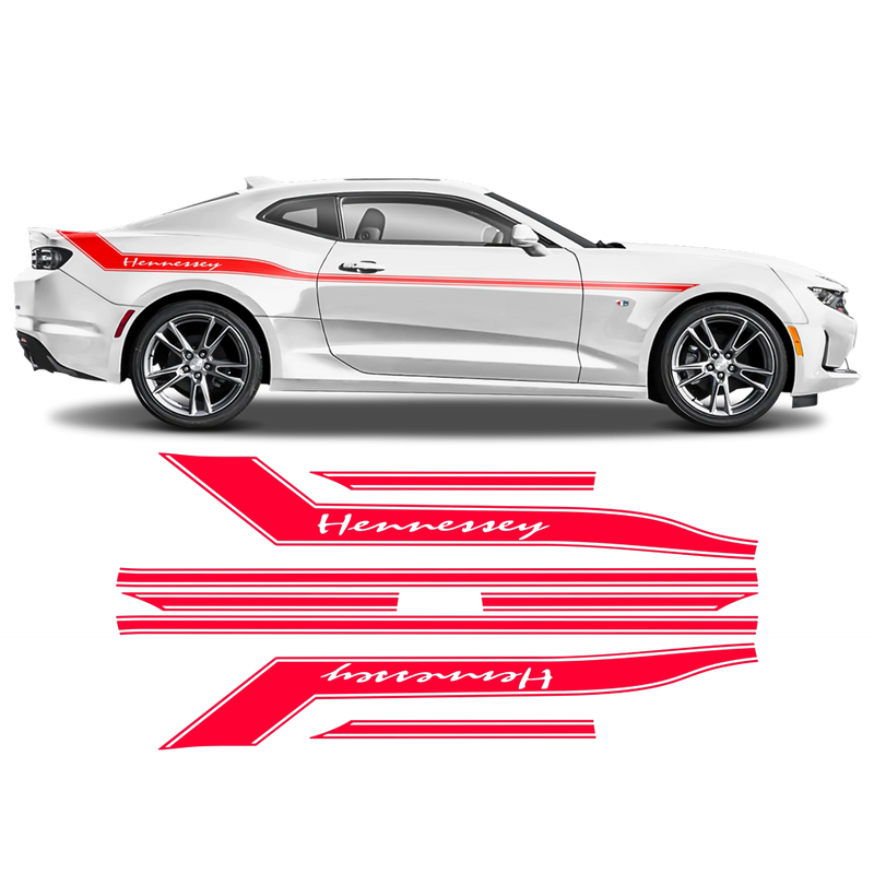 Hennessey Side Graphics, for Chevrolet Camaro 2016 - 2019