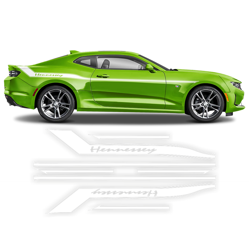Hennessey Side Graphics, for Chevrolet Camaro 2016 - 2019