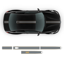 Contoured Racing Stripes Over The Top for BMW 2 series