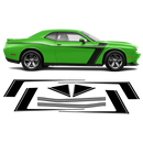 Accent Side Stripes Graphic, Dodge Challenger 2011 - 2024
