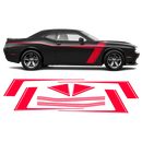 Accent Side Stripes Graphic, Dodge Challenger 2011 - 2024