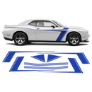 Accent Side Stripes Graphic, Dodge Challenger 2011 - 2024