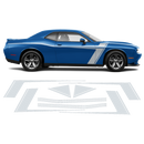 Accent Side Stripes Graphic, Dodge Challenger 2011 - 2024