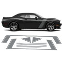 Accent Side Stripes Graphic, Dodge Challenger 2011 - 2024