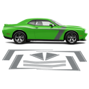 Accent Side Stripes Graphic, Dodge Challenger 2011 - 2024