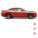 Dual Strobe Side Stripes, for DODGE Challenger 2011 - 2024