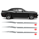Dual Strobe Side Stripes, for DODGE Challenger 2011 - 2024