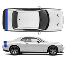 Mopar Style Trunk Stripe for Dodge Challenger 2008 - 2020 black