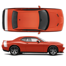 Mopar Style Trunk Stripe for Dodge Challenger 2008 - 2020 black