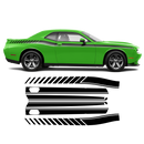 Long Side Stripes for Dodge Challenger 2011 - 2024 black