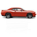 Long Side Stripes for Dodge Challenger 2011 - 2024 black