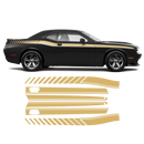 Long Side Stripes for Dodge Challenger 2011 - 2024 black