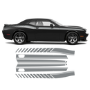 Long Side Stripes for Dodge Challenger 2011 - 2024 black