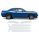 Short Side Stripes in One Color for Dodge Challenger 2011 - 2024