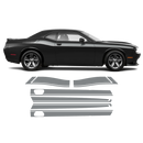 Short Side Stripes in One Color for Dodge Challenger 2011 - 2024