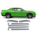 Short Side Stripes in One Color for Dodge Challenger 2011 - 2024