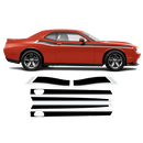 Short Side Stripes in Two Colors for Dodge Challenger 2011 - 2024