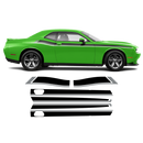 Short Side Stripes in Two Colors for Dodge Challenger 2011 - 2024