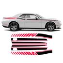 R / T Long side stripes two colors, for DODGE Challenger 2011 - 2024