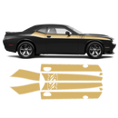 T/A side stripes, DODGE Challenger 2011 - 2020 black