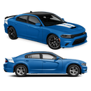 Daytona Style Trunk / Hood Stripes, for Dodge Charger 2015 - 2019