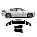 Daytona Style Trunk / Hood Stripes, for Dodge Charger 2015 - 2019