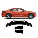 Daytona Style Trunk / Hood Stripes, for Dodge Charger 2015 - 2019